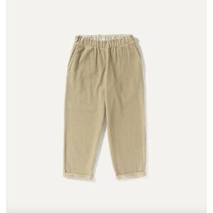 LABO.ART Panta Paride Velluto Corduroy Trousers Light Tan in Size 2 / Medium